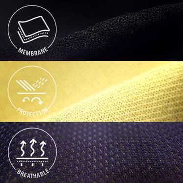 Knife Resistant Anti Slash Hooded Top in Black