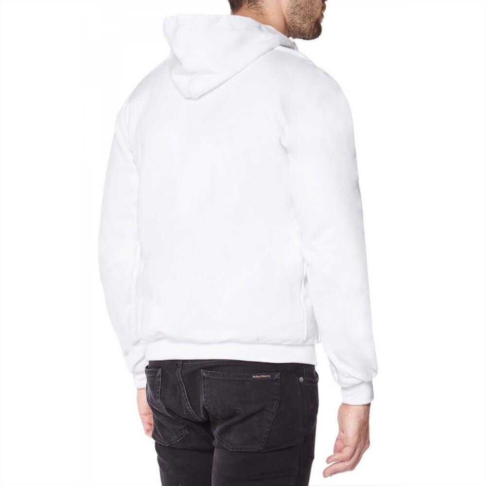 Knife Resistant Anti Slash Hooded Top in White