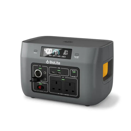 BioLite BaseCharge 600 Portable Power Station - Portable Power Station
