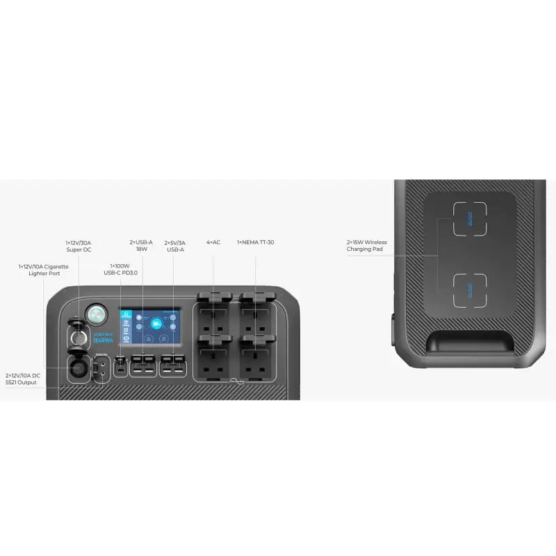 Bluetti AC200Max Expandable 2048Wh Portable Power Station - Portable Power Station