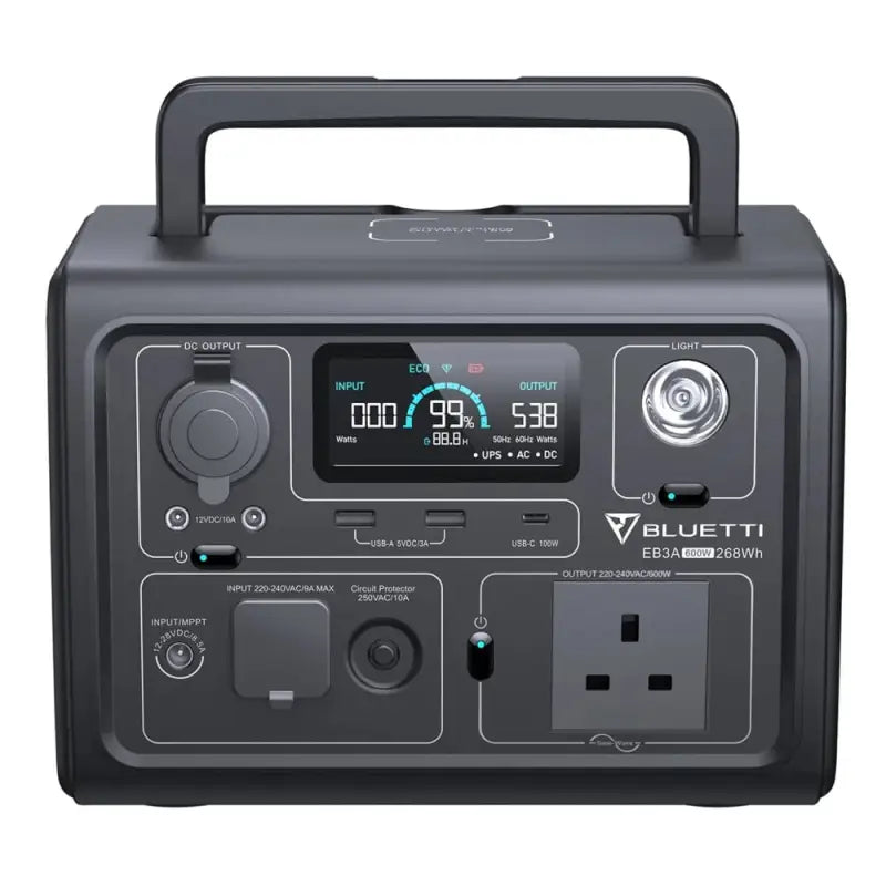 Bluetti EB3A Portable Power Station - Portable Power Station