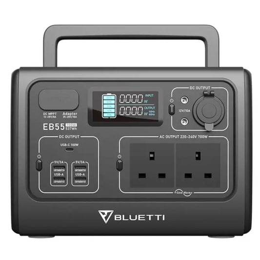 Bluetti EB55 537Wh Portable Power Station - Portable Power Station