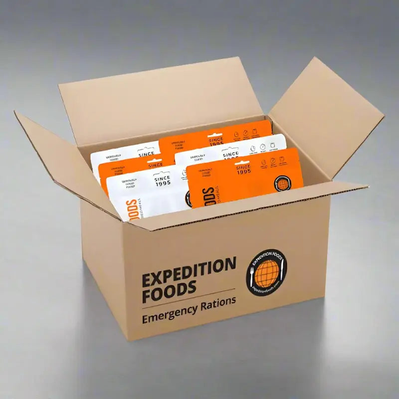 Expedition Foods Emergency Rations for 1 Month (Pouches) - Freeze Dried Food