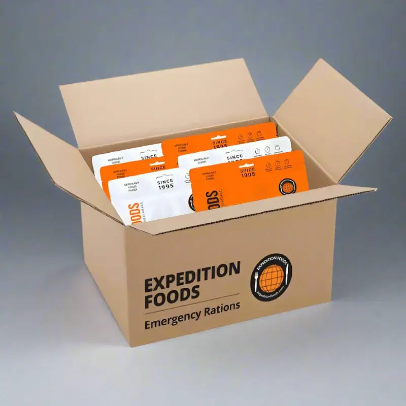 Expedition Foods Emergency Rations for 1 Week (Pouches) - Freeze Dried Food