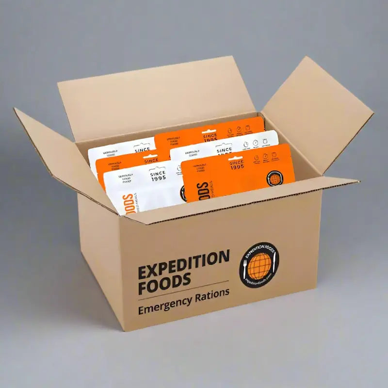 Expedition Foods Emergency Rations for 2 Weeks (Pouches) - Freeze Dried Food