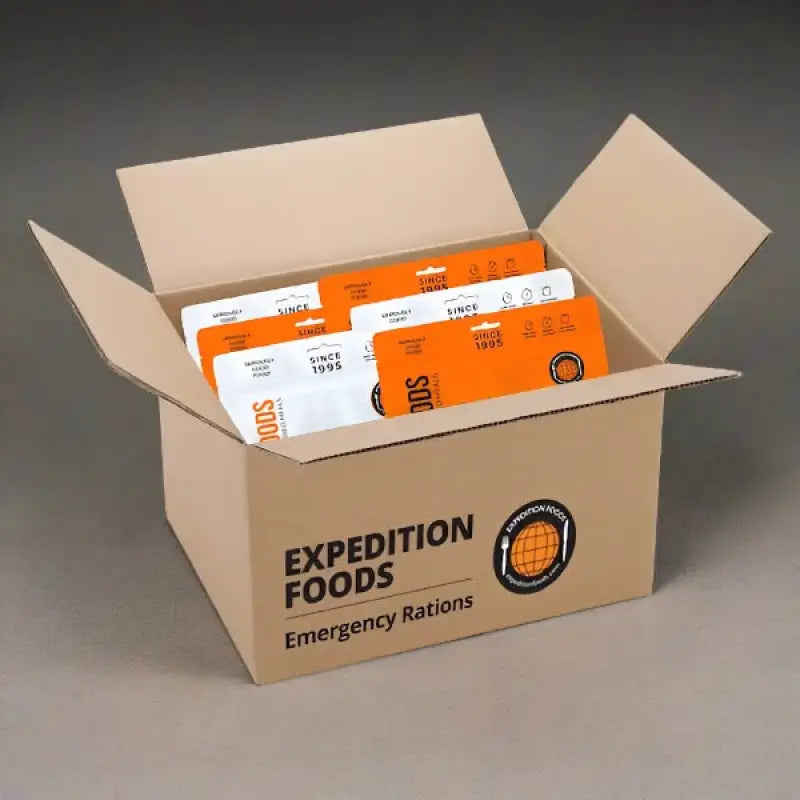 Expedition Foods Emergency Rations for 3 Months (Pouches) - Freeze Dried Food
