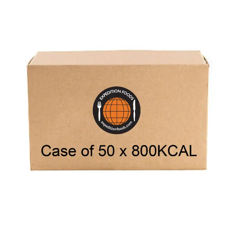 Freeze Dried Oats with Long Shelf Life and Easy Preparation - Case of 50 x 800Kcal Pouches - Freeze Dried Food