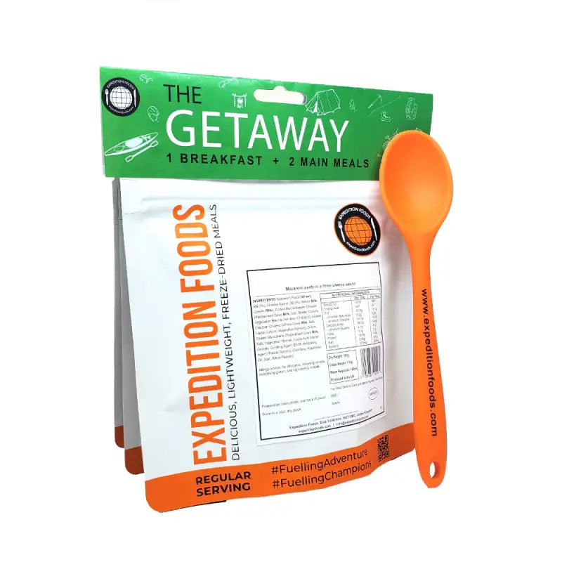 The Getaway Pack - Regular - Vegan - Freeze Dried Food
