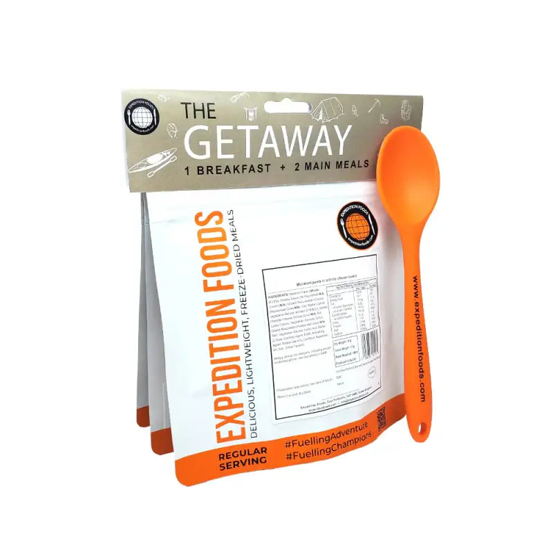The Getaway Pack - Regular - Vegetarian - Freeze Dried Food