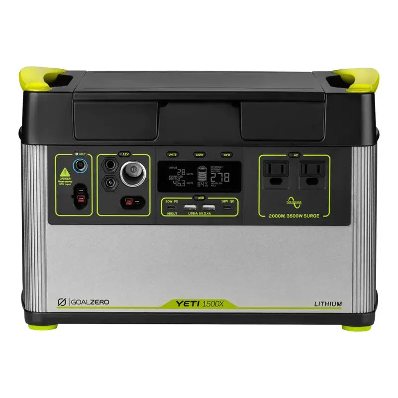 Goal Zero YETI 1500X Portable Power Station - Portable Power Station