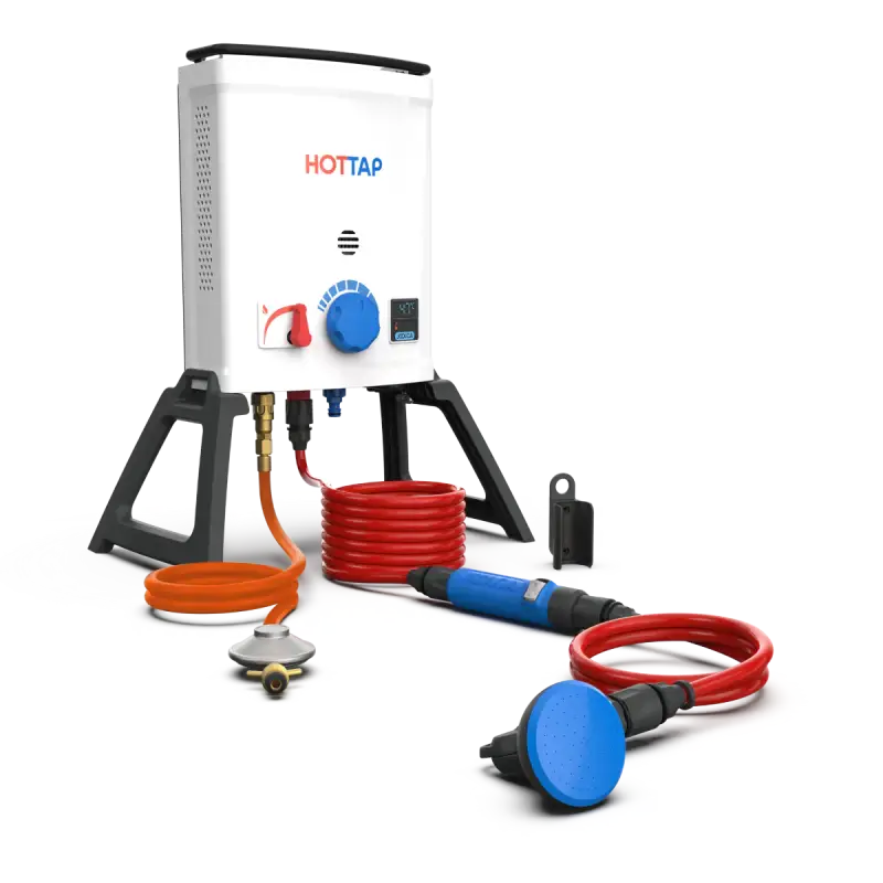 Joolca HOTTAP V2 Essentials Kit - Portable Hot Water Kit - No Extras - Outdoor Shower