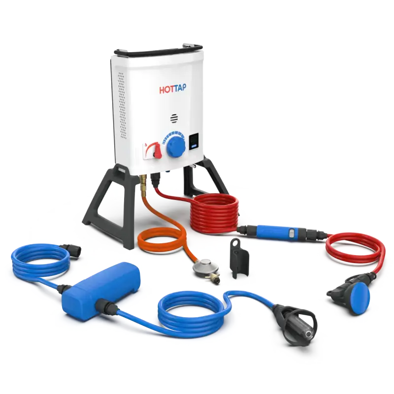 Joolca HOTTAP V2 Outing Kit - Portable Hot Water Kit - No Extras - Outdoor Shower
