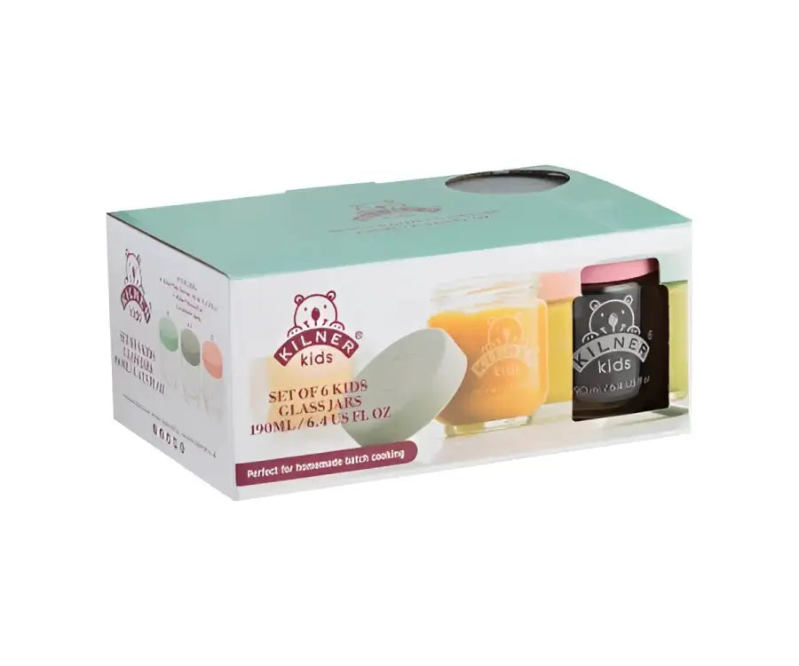 Kilner® Kids Glass Jars 190ml x 6