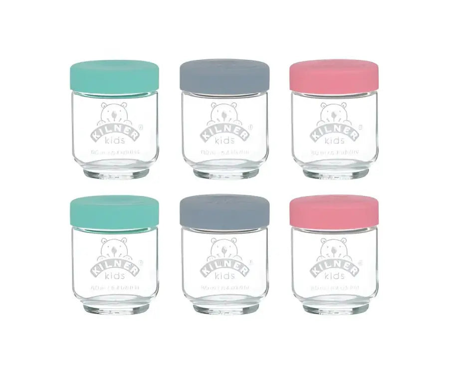 Kilner® Kids Glass Jars 190ml x 6
