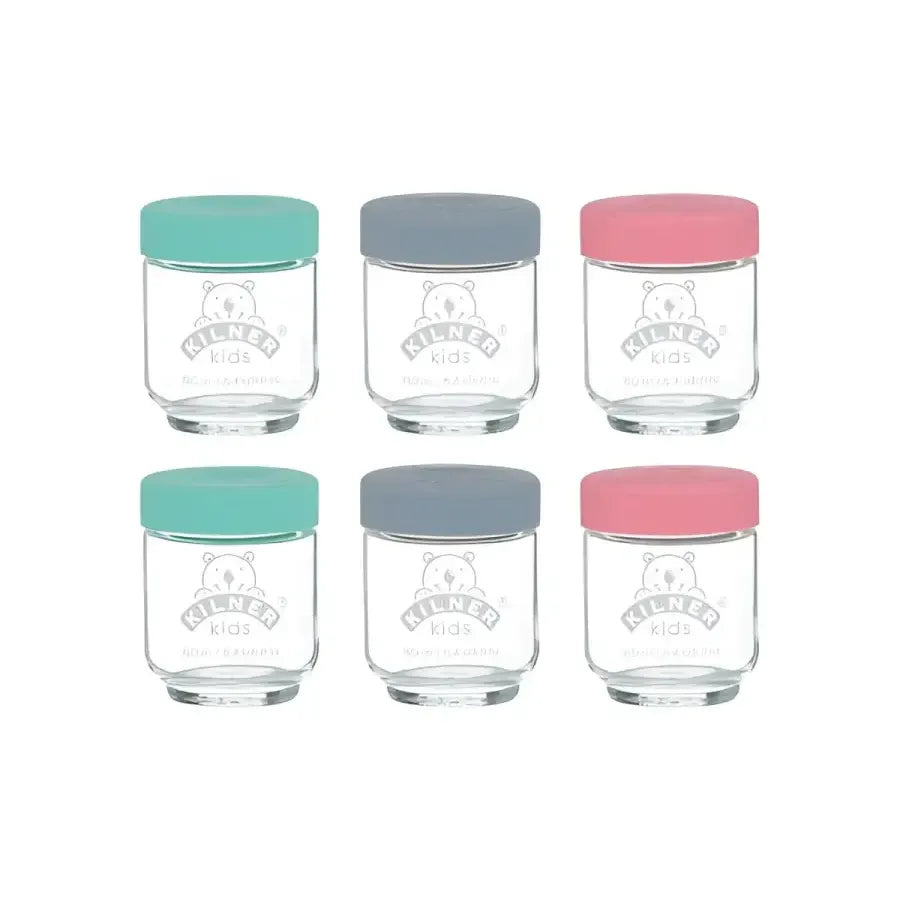 Kilner® Kids Glass Jars 190ml x 6