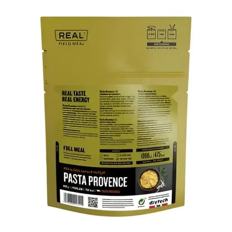 Real Field Meal - Pasta Provence (700kcal) Pouches - BULK BUY - Freeze Dried Food