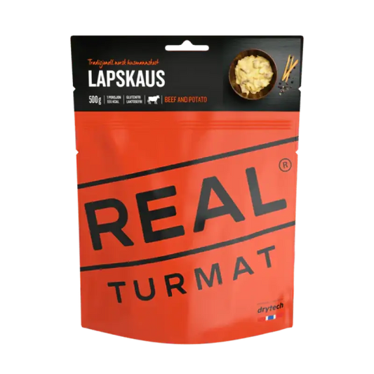 Real Turmat Beef & Potato Casserole POUCHES - BULK BUY - Freeze Dried Food