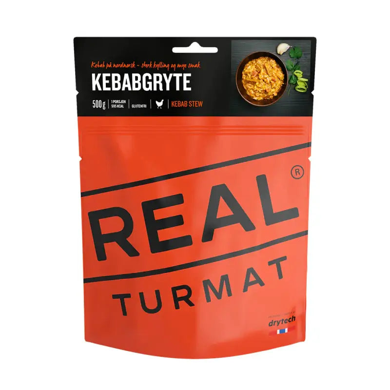 Real Turmat Kebab Stew Pouches - BULK BUY - Freeze Dried Food