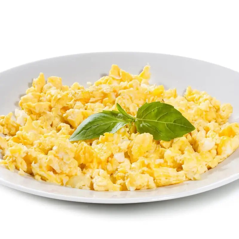 Scrambled Egg - Box of 6 x 600g Tins - 48 Servings - Freeze Dried Food