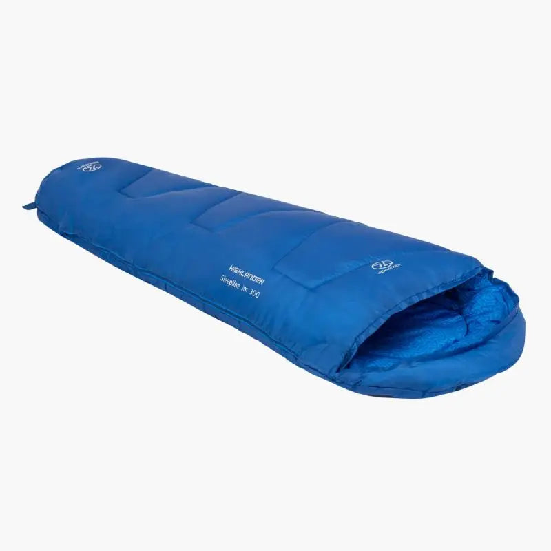 Sleepline Junior 300 Mummy Sleeping Bag – Blue - Sleeping Bag
