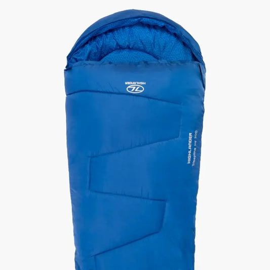 Sleepline Junior 300 Mummy Sleeping Bag – Blue - Sleeping Bag
