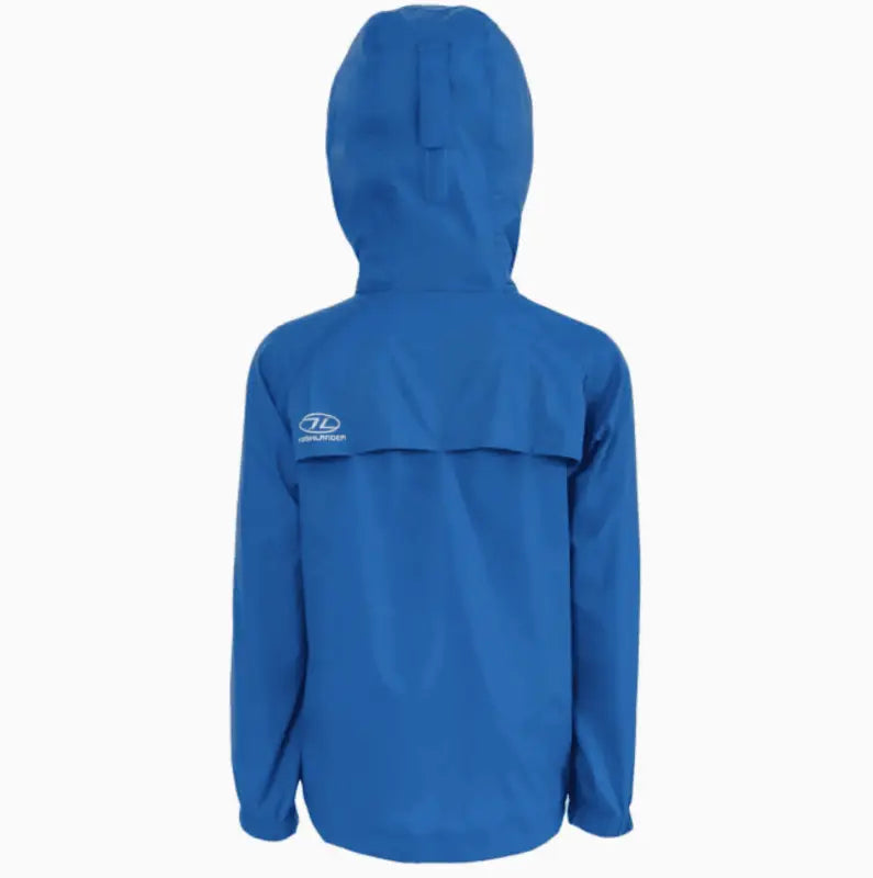 Stow And Go Kids Waterproof Jacket - HH 6000mm - Blue - Waterproof Jacket