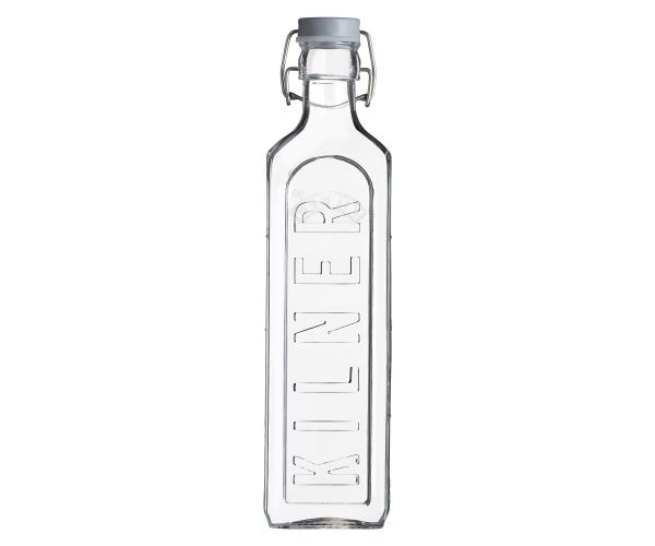 Kilner® Clip Top Bottle 1 Litre x 6