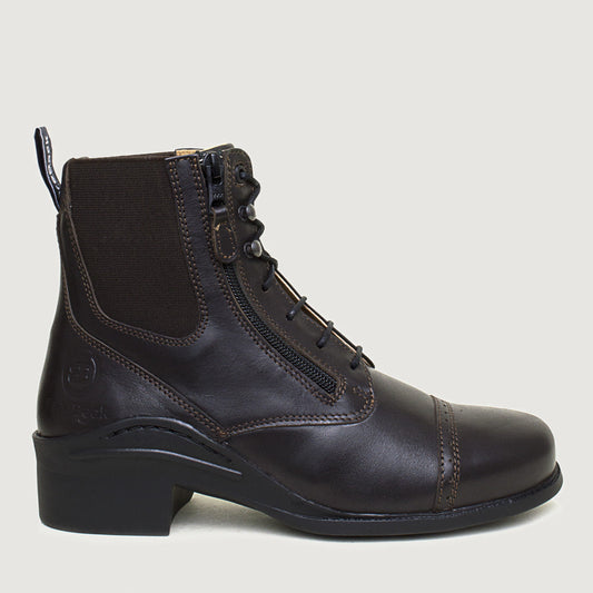 Bramham Zip Jodhpur Boots - Brown