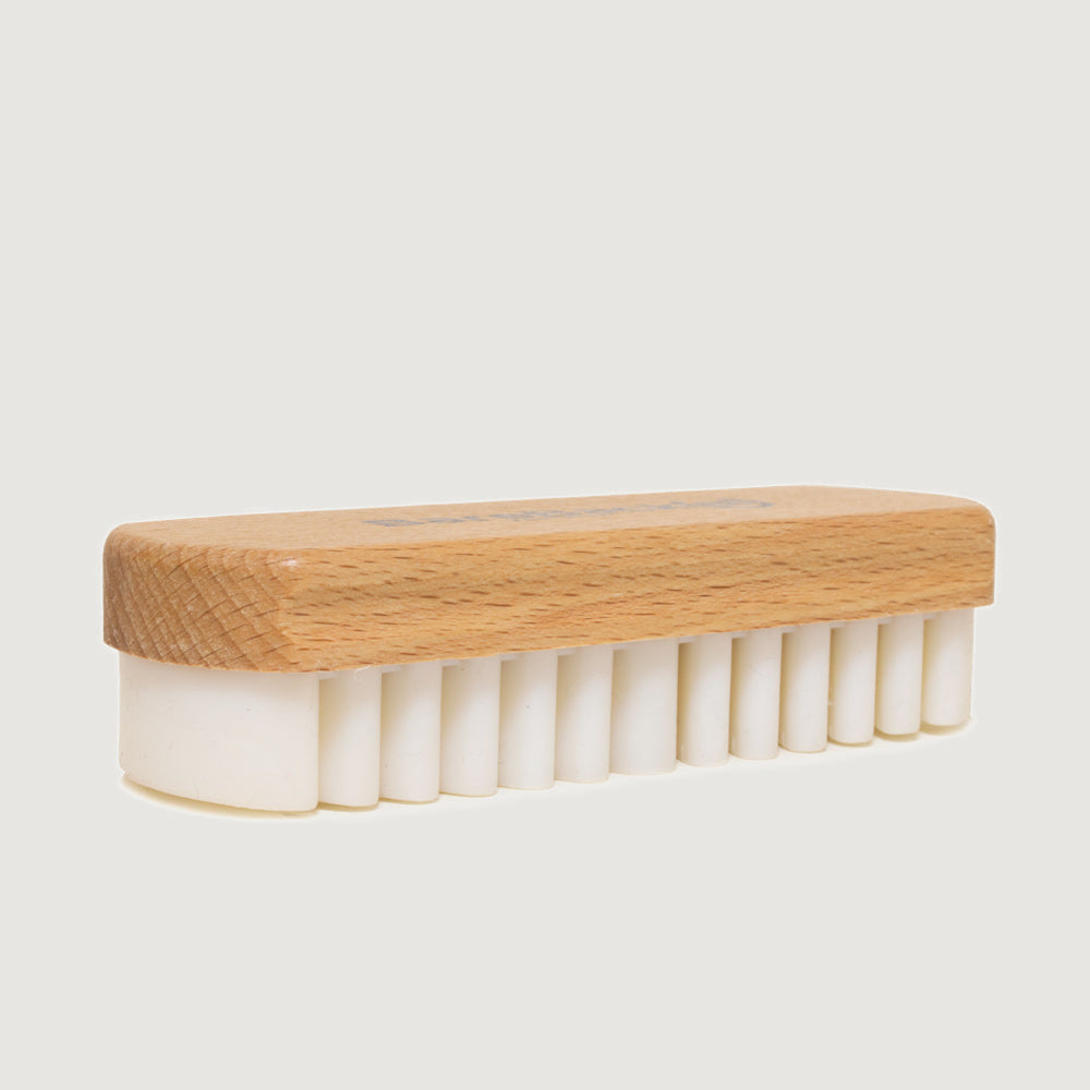 Bareback Footwear Wooden Handled Suede Brush