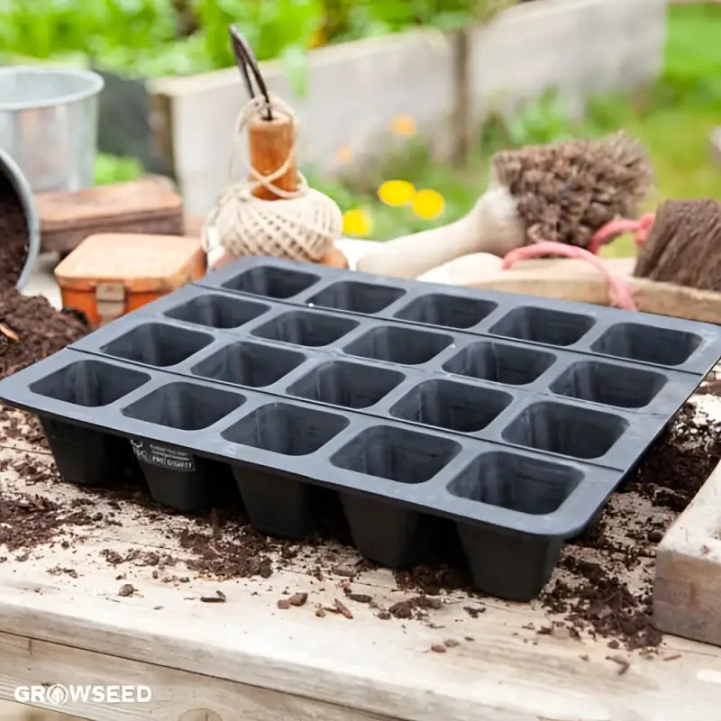 20 Cell Natural Rubber Seed Tray - Seed Tray