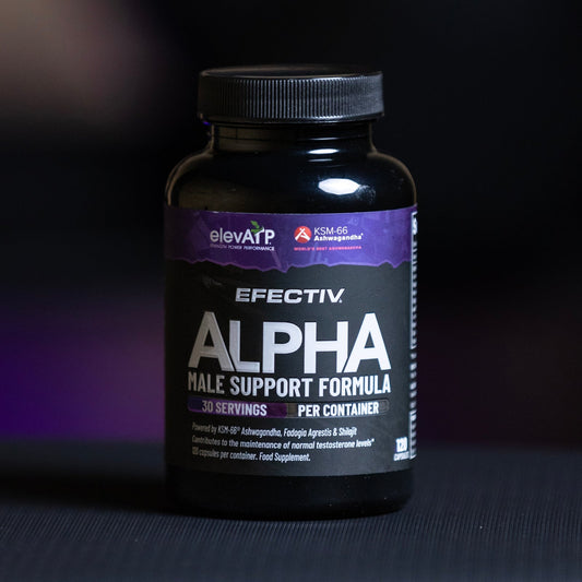 Efectiv Nutrition Alpha Male Support Formula 120 Caps