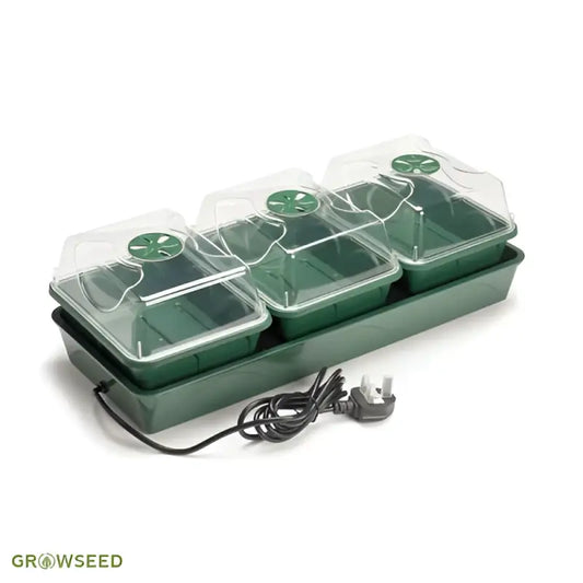 3 Bay Window Sill Heated Propagator - Propagator
