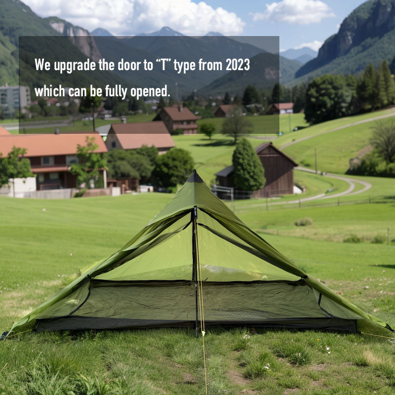 3F UL Gear Lanshan 2 PRO Tent  3 season - Khaki (T Zip)