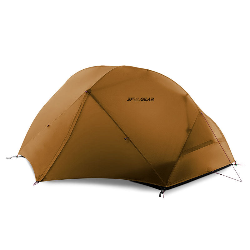 3F UL Gear Floating Cloud 2 Person Tent - Khaki 3 Season