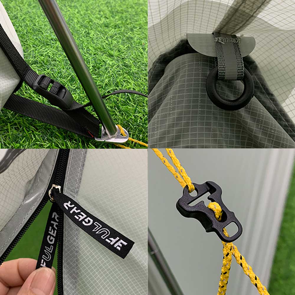 3F UL Gear Shell2 Lightweight Tent 3 Season (Various Colours)