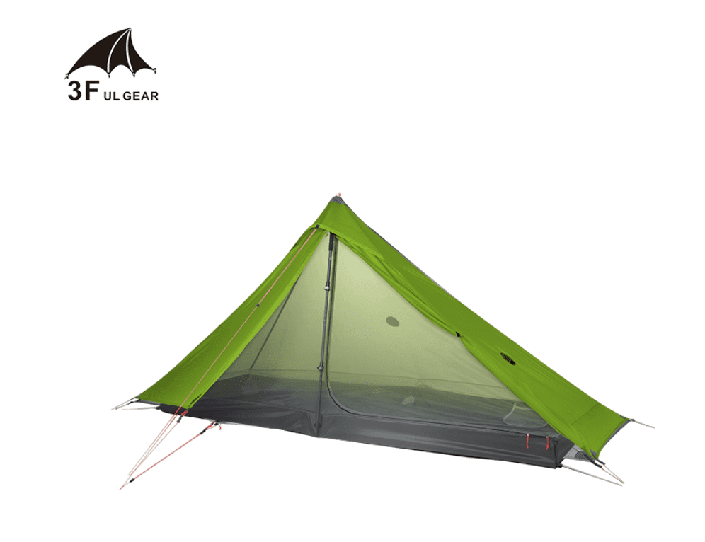 3F UL Gear Lanshan 1 PRO 4 season tent - Green (T Zip)