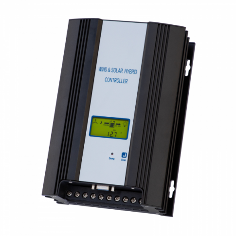 400W 12V Hybrid Wind MPPT Charge Controller with 200W Solar Input & LCD Display