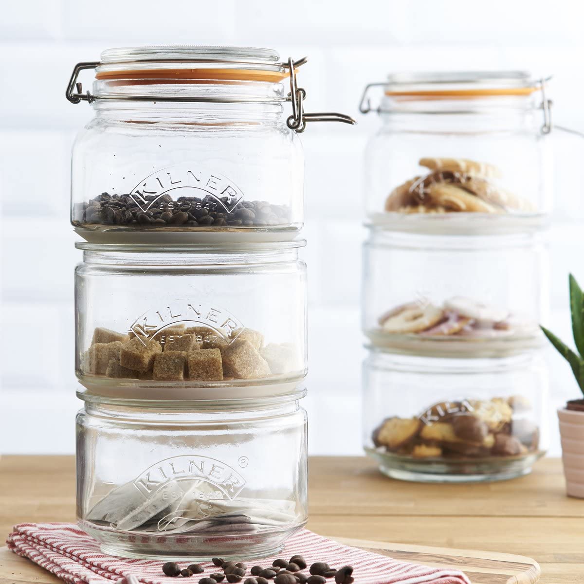 Kilner® Stackable Storage Jar Set