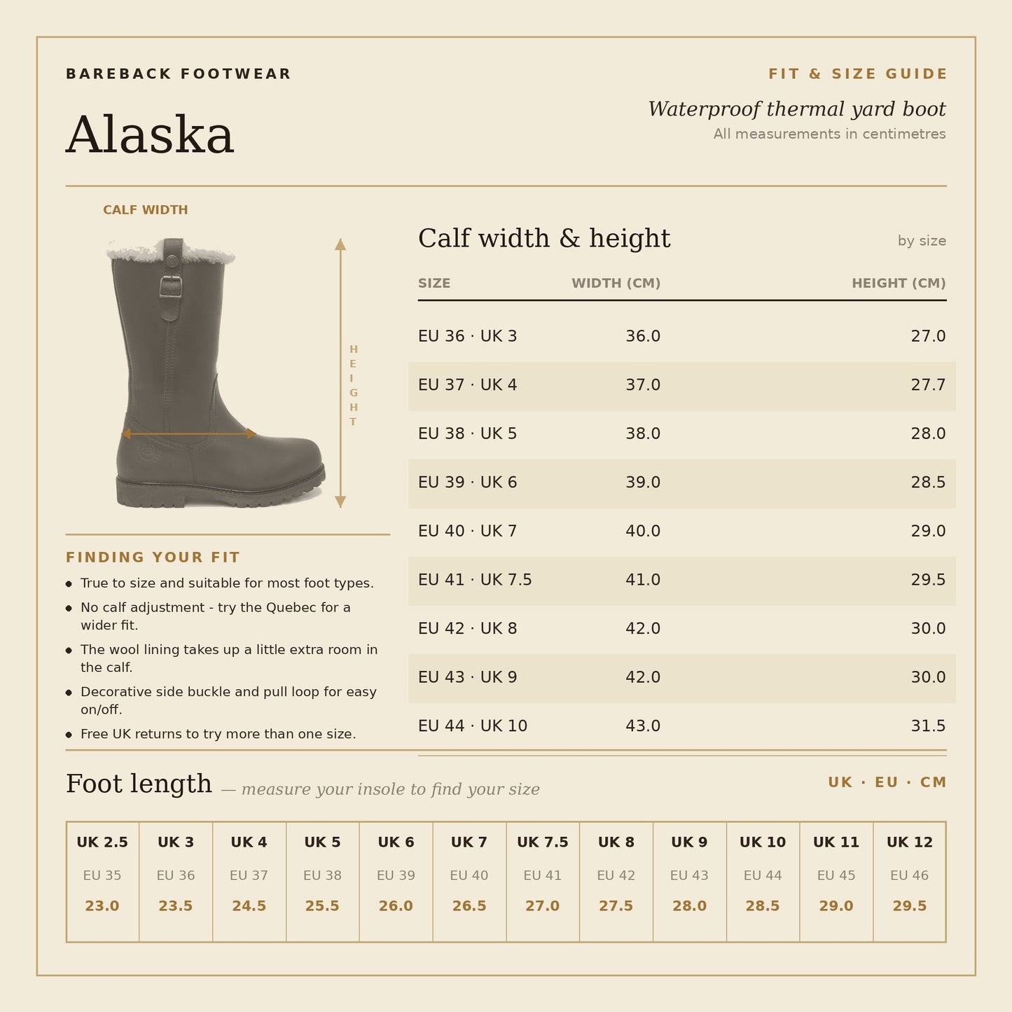 Alaska Storm Waterproof Boots - Brown