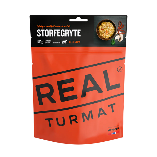 Real Turmat Beef Stew Pouches - BULK BUY