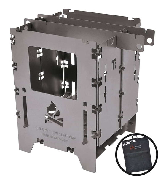 BE Bushbox LF Titanium Outdoor Stove