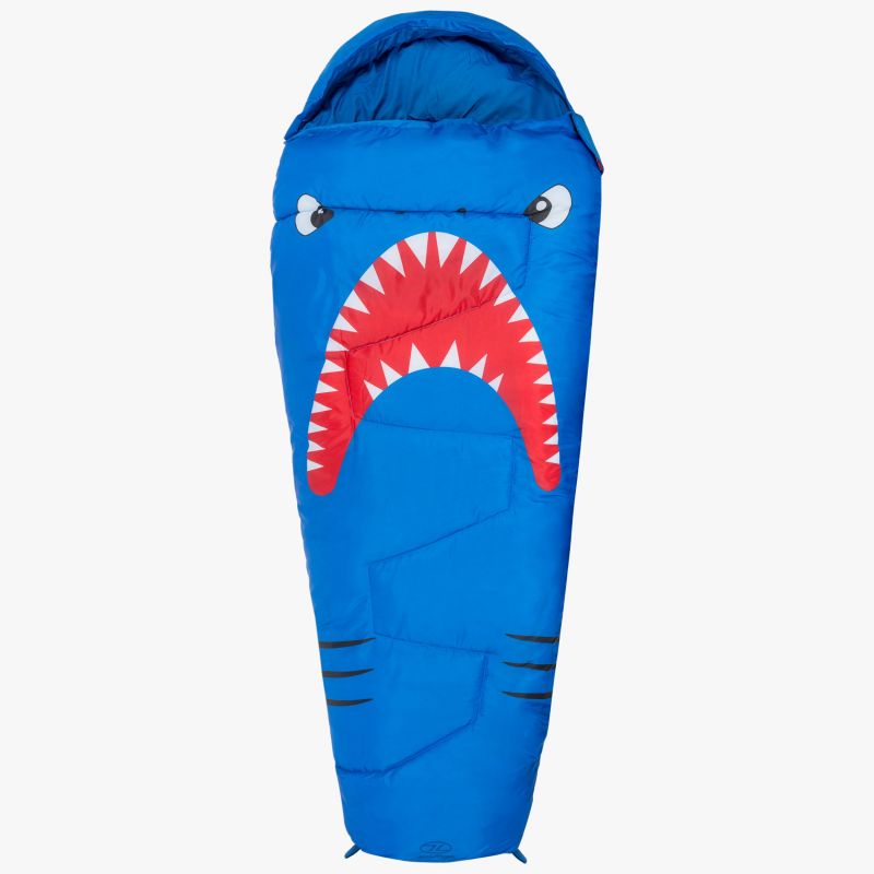 Kids Creature Mummy Sleeping Bag – Shark