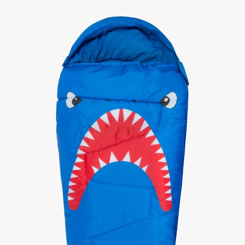 Kids Creature Mummy Sleeping Bag – Shark