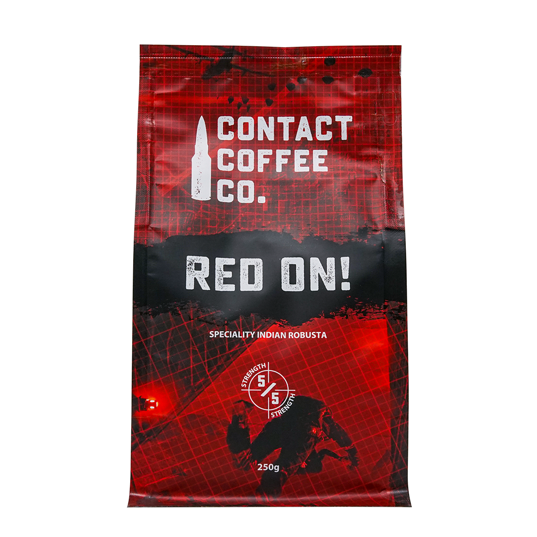 Red On! High-Caffeine Coffee