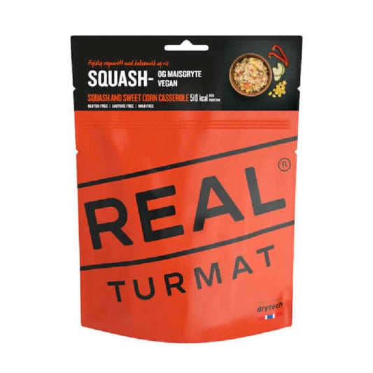 Real Turmat Squash and Sweetcorn Casserole Pouches - BULK BUY