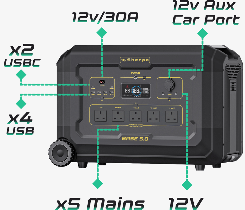 BASE 5.0 & Extra Battery Bundle