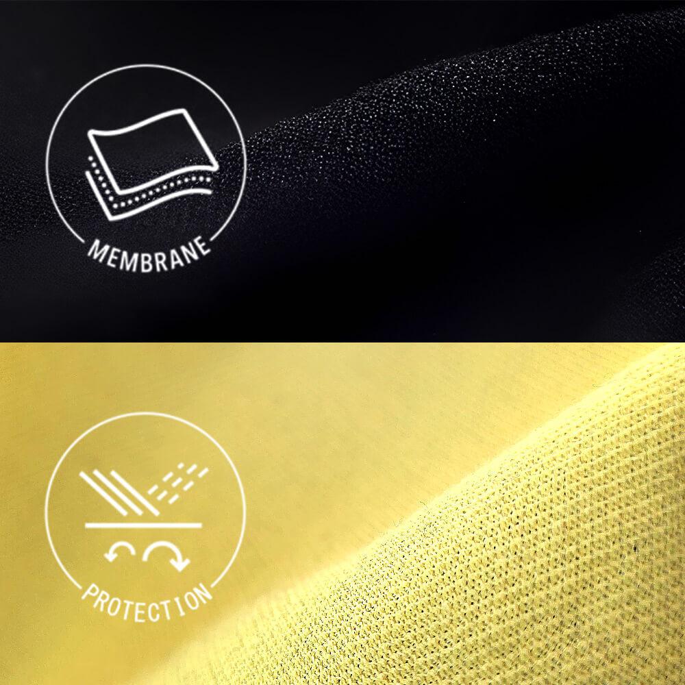 Knife Resistant Anti Slash Long Sleeved T-Shirts in Black