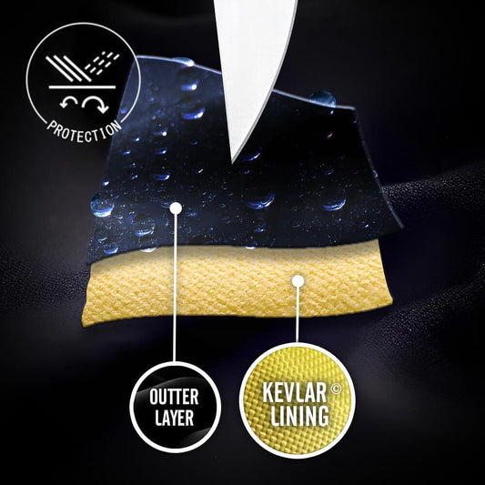 Knife Resistant Anti Slash Short Sleeved T-shirts in White