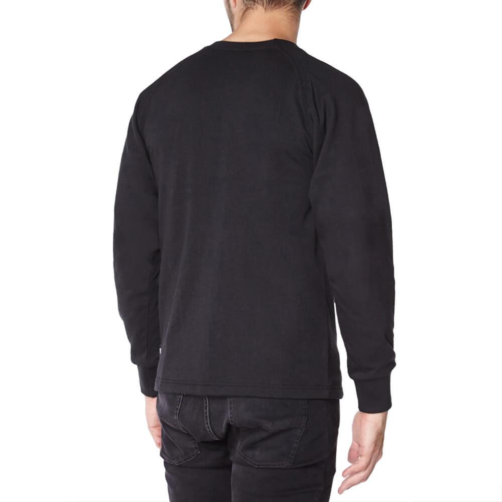 Knife Resistant Anti Slash Long Sleeved T-Shirts in Black