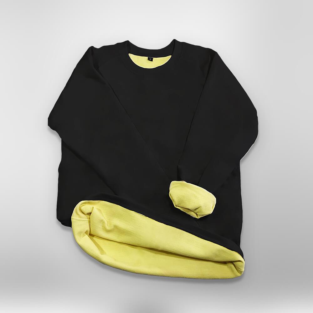 Knife Resistant Anti Slash Long Sleeved T-Shirts in Black